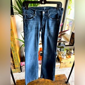 7 for all man kind blue jeans